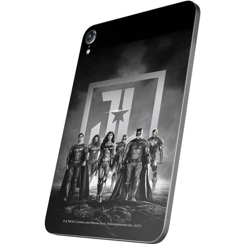 The Justice League (2017) Justice League Black and White Apple iPad Mini Skin