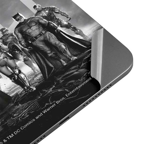 The Justice League (2017) Justice League Black and White Apple iPad Mini Skin
