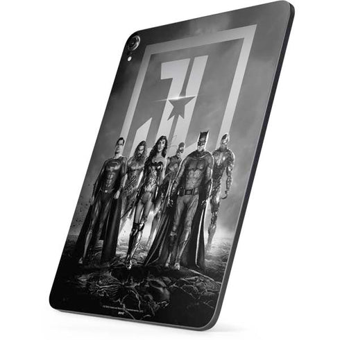The Justice League (2017) Justice League Black and White Apple iPad Pro Skin
