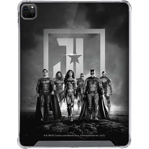 The Justice League (2017) Justice League Black and White iPad Cases