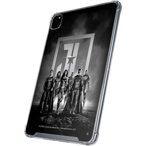The Justice League (2017) Justice League Black and White iPad Cases