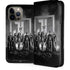 The Justice League (2017) Justice League Black and White iPhone 15 Pro Max Folio Case