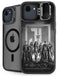 The Justice League (2017) Justice League Black and White iPhone 16e Kickstand Case
