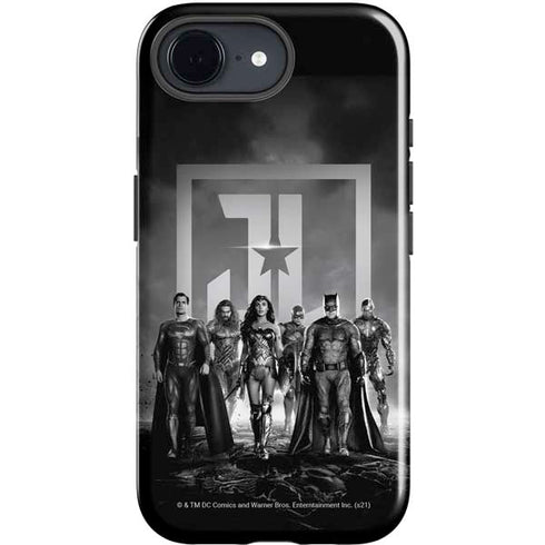 The Justice League (2017) Justice League Black and White iPhone 16e Impact Case