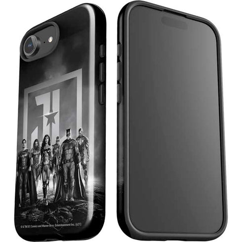 The Justice League (2017) Justice League Black and White iPhone 16e Impact Case
