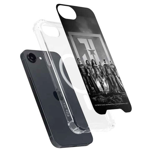 The Justice League (2017) Justice League Black and White iPhone 16e MagSafe Case