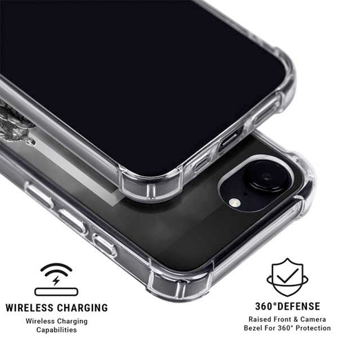 The Justice League (2017) Justice League Black and White iPhone 16e MagSafe Case