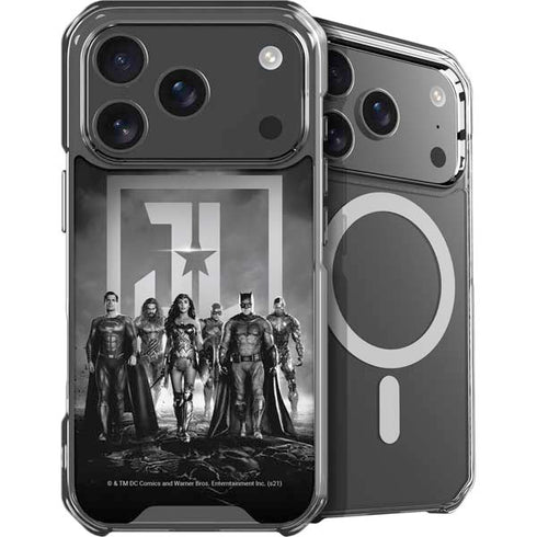 The Justice League (2017) Justice League Black and White iPhone 18 Pro MagSafe Case