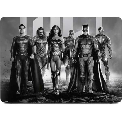 The Justice League (2017) Justice League Black and White Apple MacBook Air Skin