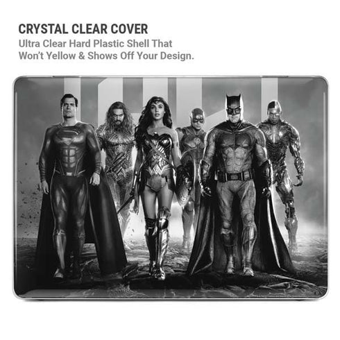 The Justice League (2017) Justice League Black and White MacBook Pro 14in (2021-24) Case plus Skin