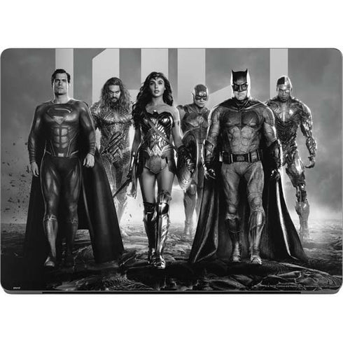 The Justice League (2017) Justice League Black and White Apple MacBook Pro 14-inch Skin