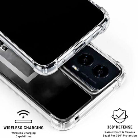 The Justice League (2017) Justice League Black and White Moto G Power 5G (2024) Clear Case