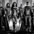 The Justice League (2017) Justice League Black and White PlayStation 4 Gold Wireless Headset Skin