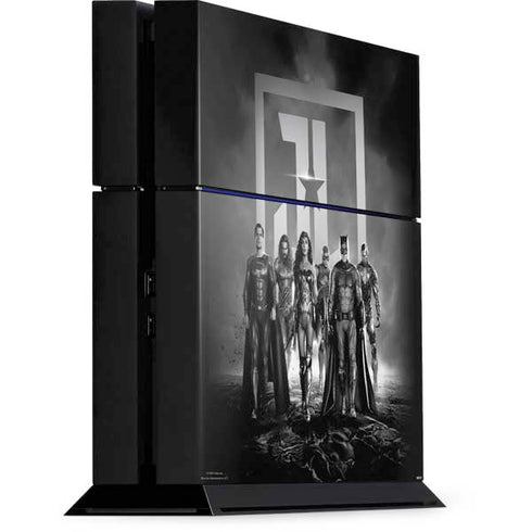 The Justice League (2017) Justice League Black and White PlayStation PS4 Skins