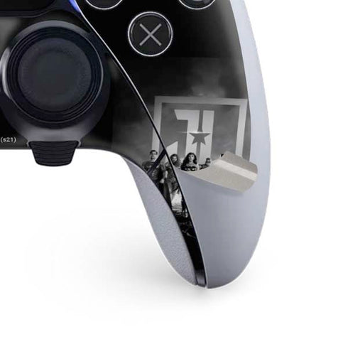 The Justice League (2017) Justice League Black and White PS5 DualSense Edge Pro Controller Skin