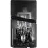 The Justice League (2017) Justice League Black and White PS5 Pro Disk Console Skin