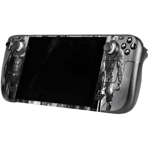 The Justice League (2017) Justice League Black and White Steam Deck Handheld Gaming Computer Skin