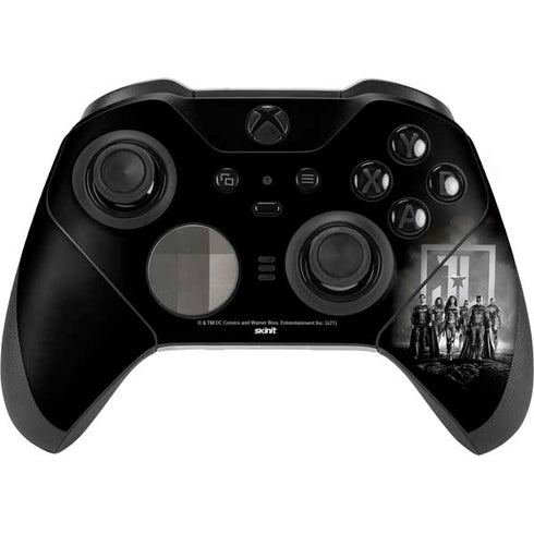 The Justice League (2017) Justice League Black and White Xbox Elite Wireless Controller Series 2 Skin