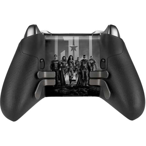 The Justice League (2017) Justice League Black and White Xbox Elite Wireless Controller Series 2 Skin
