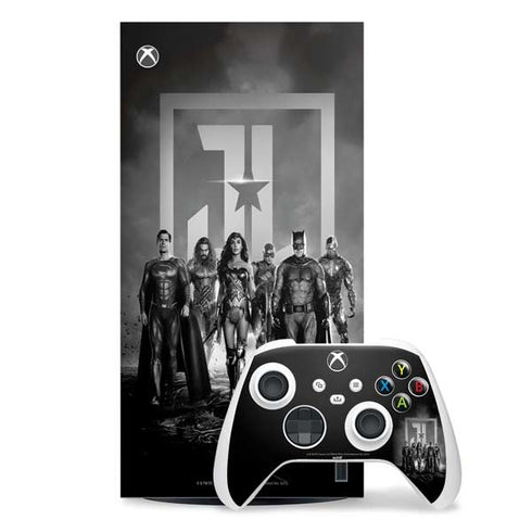 The Justice League (2017) Justice League Black and White Xbox Series X Skins