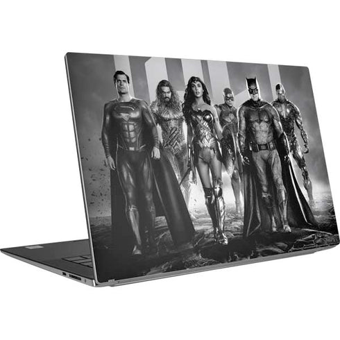 The Justice League (2017) Justice League Black and White Dell XPS Skin