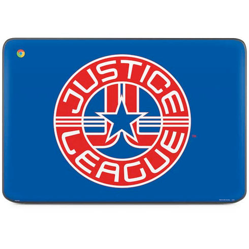 Justice League Emblem HP Chromebook Skin