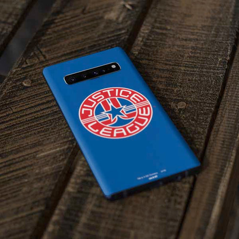 Justice League Emblem Galaxy S10 Skin