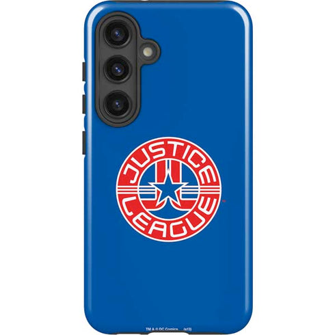 Justice League Emblem Galaxy S25 Impact Case
