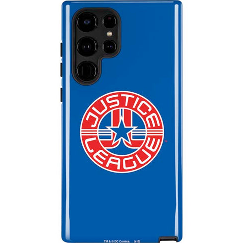 Justice League Emblem Galaxy Cases