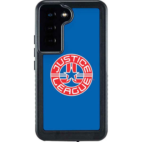 Justice League Emblem Galaxy S24 Waterproof Case