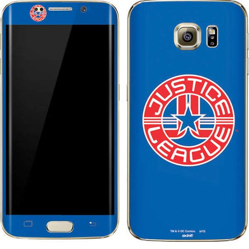 Justice League Emblem Galaxy S7 Edge Skin