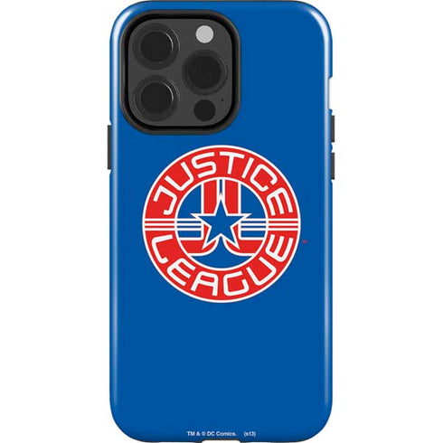 Justice League Emblem iPhone 15 Pro Impact Case