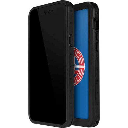Justice League Emblem iPhone 15 Pro Waterproof Case