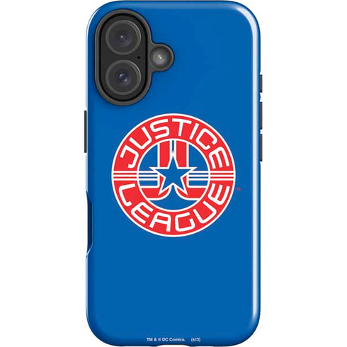 Justice League Emblem iPhone 16 Impact Case