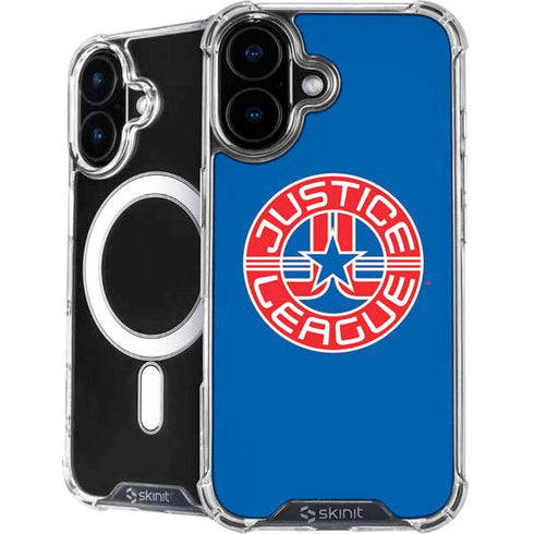 Justice League Emblem iPhone 16 Plus MagSafe Case