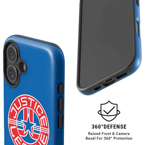 Justice League Emblem iPhone 16 Plus Magsafe Impact Case