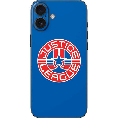 Justice League Emblem iPhone 16 Plus Skin
