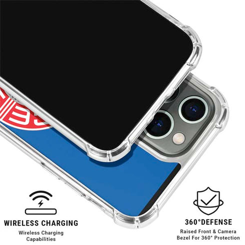 Justice League Emblem iPhone 16 Pro Clear Case