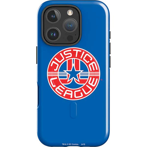 Justice League Emblem iPhone 16 Pro Magsafe Impact Case