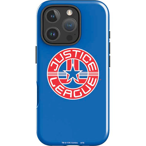 Justice League Emblem iPhone 16 Pro Max Impact Case