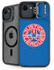 Justice League Emblem iPhone 16e Kickstand Case