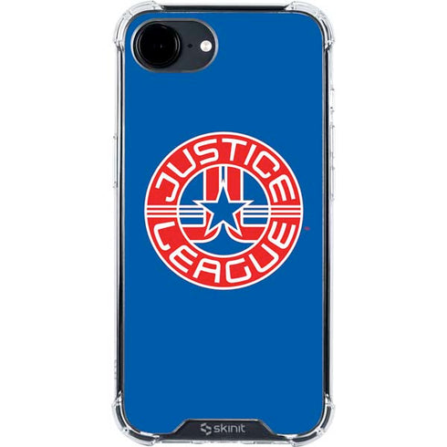 Justice League Emblem iPhone 16e Clear Case