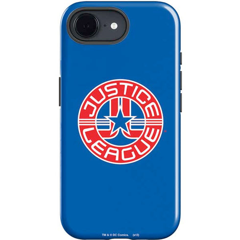 Justice League Emblem iPhone 16e Impact Case