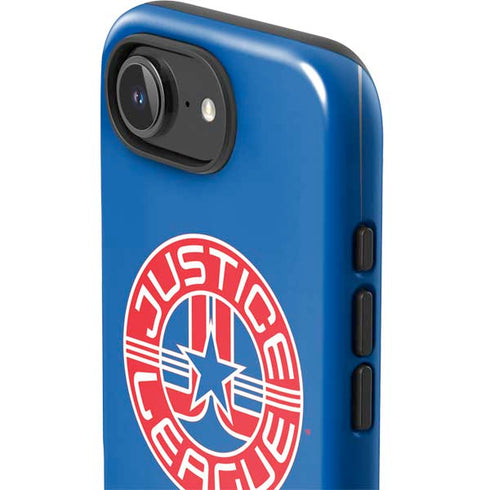 Justice League Emblem iPhone 16e Impact Case