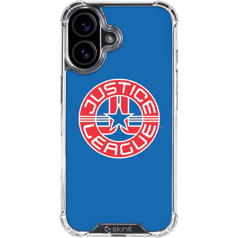 Justice League Emblem iPhone 17 Clear Case