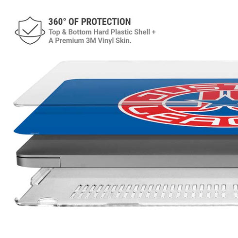 Justice League Emblem MacBook Cases