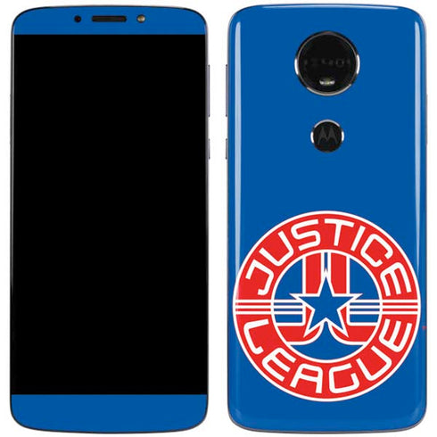 Justice League Emblem Moto E5 Plus Skin