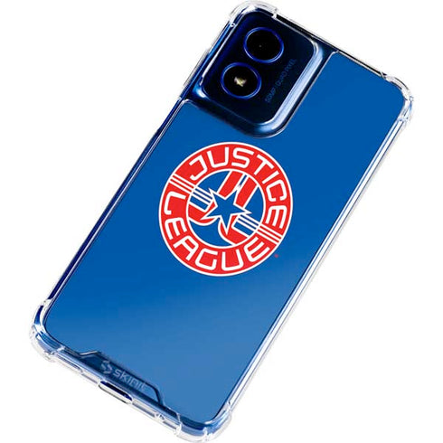 Justice League Emblem Moto G 5G (2024) Clear Case
