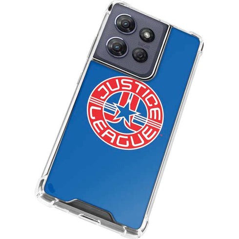 Justice League Emblem Moto G Power 5G (2025) Clear Case