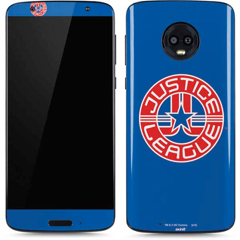 Justice League Emblem Moto G6 Skin